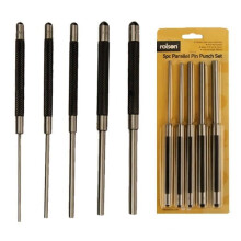 Rolson 5pc Parallel Pin Punch Set 26269