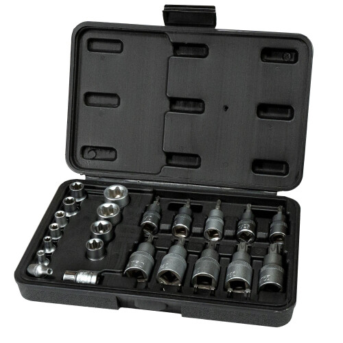 Rolson Rolson Star Socket and Bit Set (29 pieces) 38642