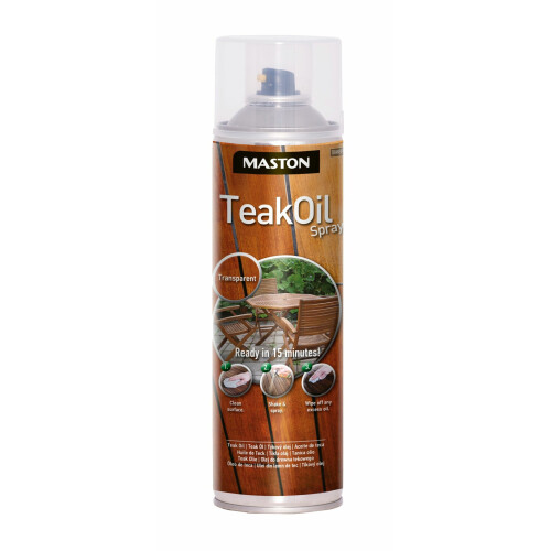 Maston Spray Teak Oil Transparent 500ml