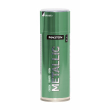 Maston Spray Paint Metallic Gloss Green 400ml