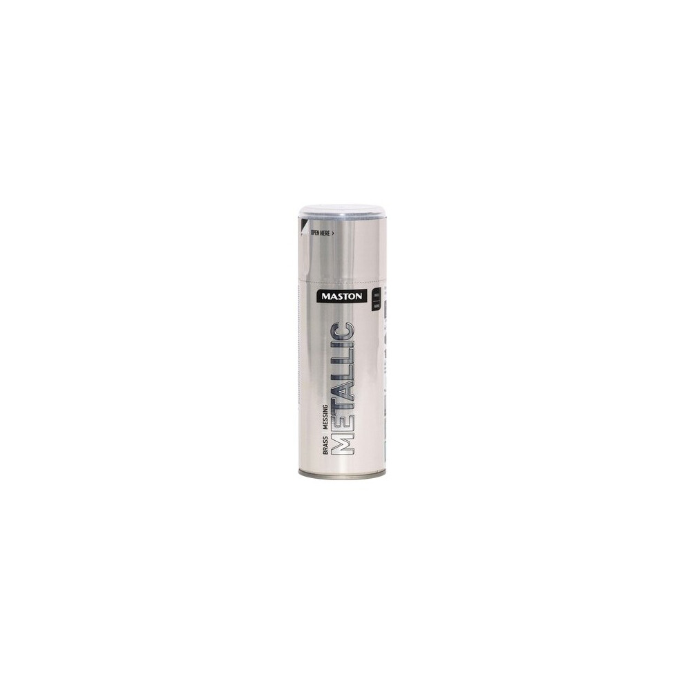 Maston Spray Paint Metallic Gloss Brass 400Ml