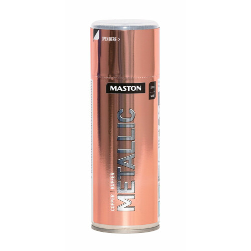 Maston Spray Paint Metallic Gloss Copper 400ml