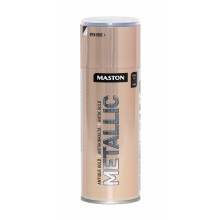 Maston Spray Paint Metallic Gloss Antique Gold 400ml - Fast-Drying Aerosol (210832-EU)