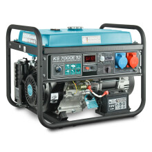 Outdoor Petrol Generator KS 7000E-1/3 max power of 5500W 400V/230V