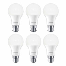 (6 Pack) LOWENERGIE LED Light Bulb 10w Bayonet B22 Day White 6000K A60 GLS A+ Energy Saving Lamp