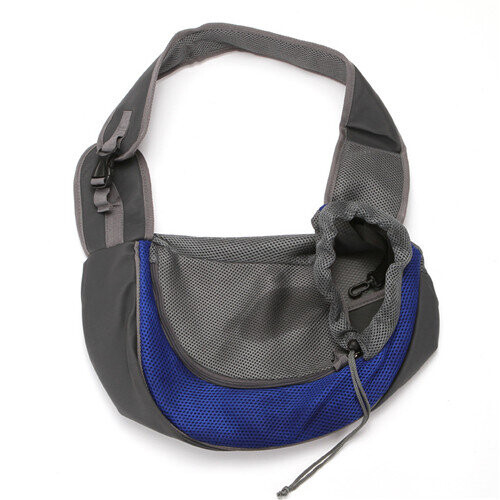 (L, Blue) Dog Single Shoulder Bag Crossbody Bag Pet Backpack 2