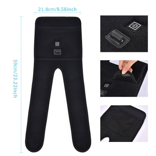(USB) Electric Heating Knee Pads for Arthritis Thermal Heat Therapy 2