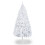 6FT Christmas Tree Artificial Pine Tree Holiday decoration White 3