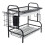 Living And Home Black Steel 2-Tier Dish Drying Rack 2