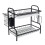 Living And Home Black Steel 2-Tier Dish Drying Rack 3