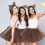 Embrace Adventure with Leopard Headband Tail Bowtie 3pcs Set 5