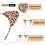 Embrace Adventure with Leopard Headband Tail Bowtie 3pcs Set 2