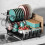 Living And Home Multifunctional 2 Tier Detachable Dish Drainer Rack 2