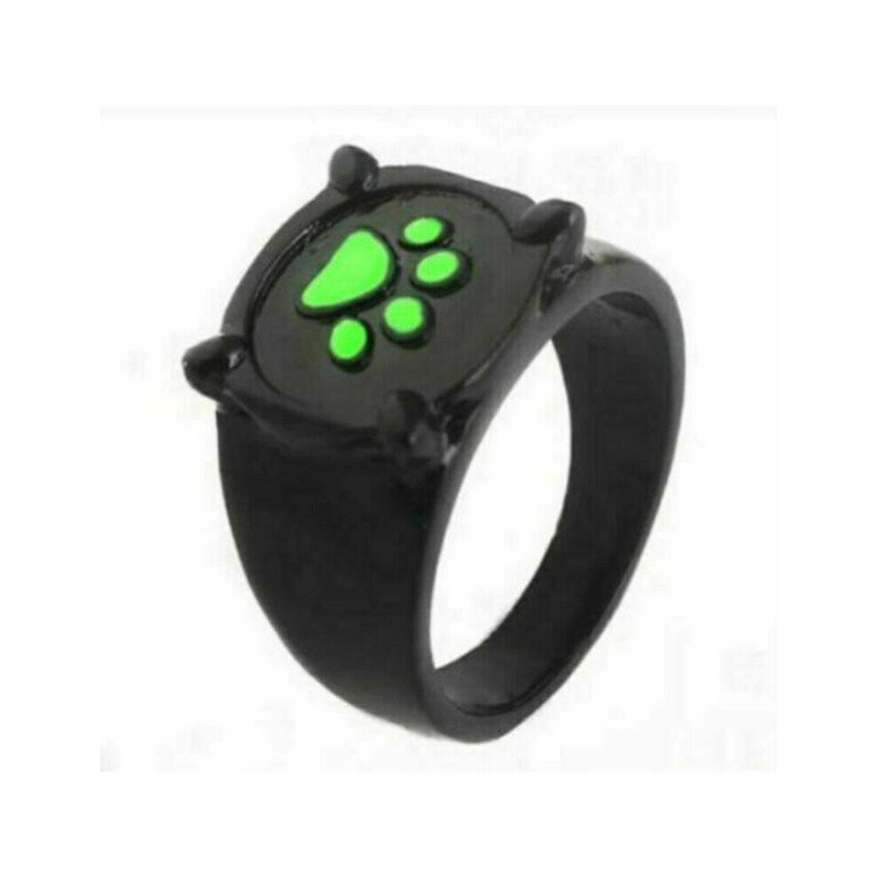 Finger Ring for Cosplayer Anti Tarnish Cats Paw Ring Electroplated