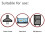 SPARES2GO Cooker Hood Filter Charcoal Carbon Activated Refill Granules Universal 400g 2