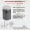 SPARES2GO Cooker Hood Filter Charcoal Carbon Activated Refill Granules Universal 400g 4