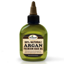 Difeel Premium Natural Hair Oil - Argan Oil 2.5 Fl.oz / 75ml