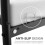 House of Home (Double, Black) Extra Strong Metal Bed Frame with Rounded Headboard 7