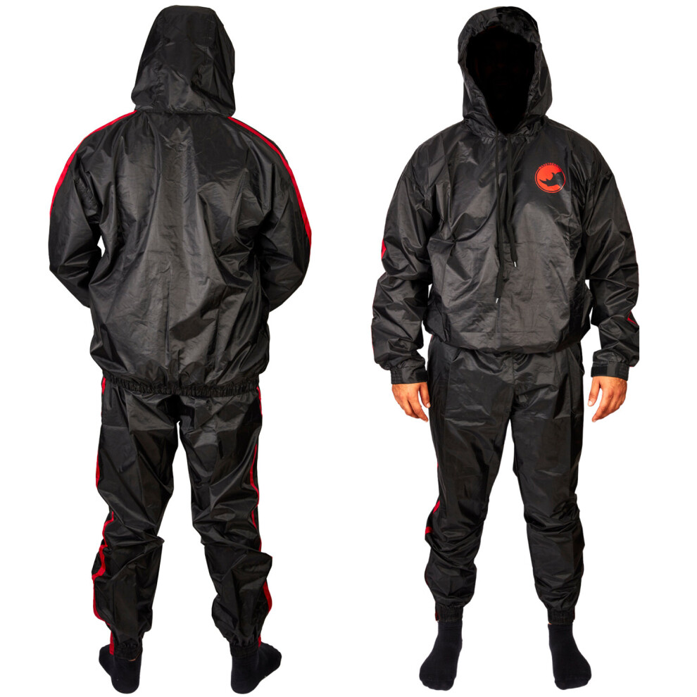 (XXL) Heavy Duty Sauna Sweat Suit Track Suit Weight loss