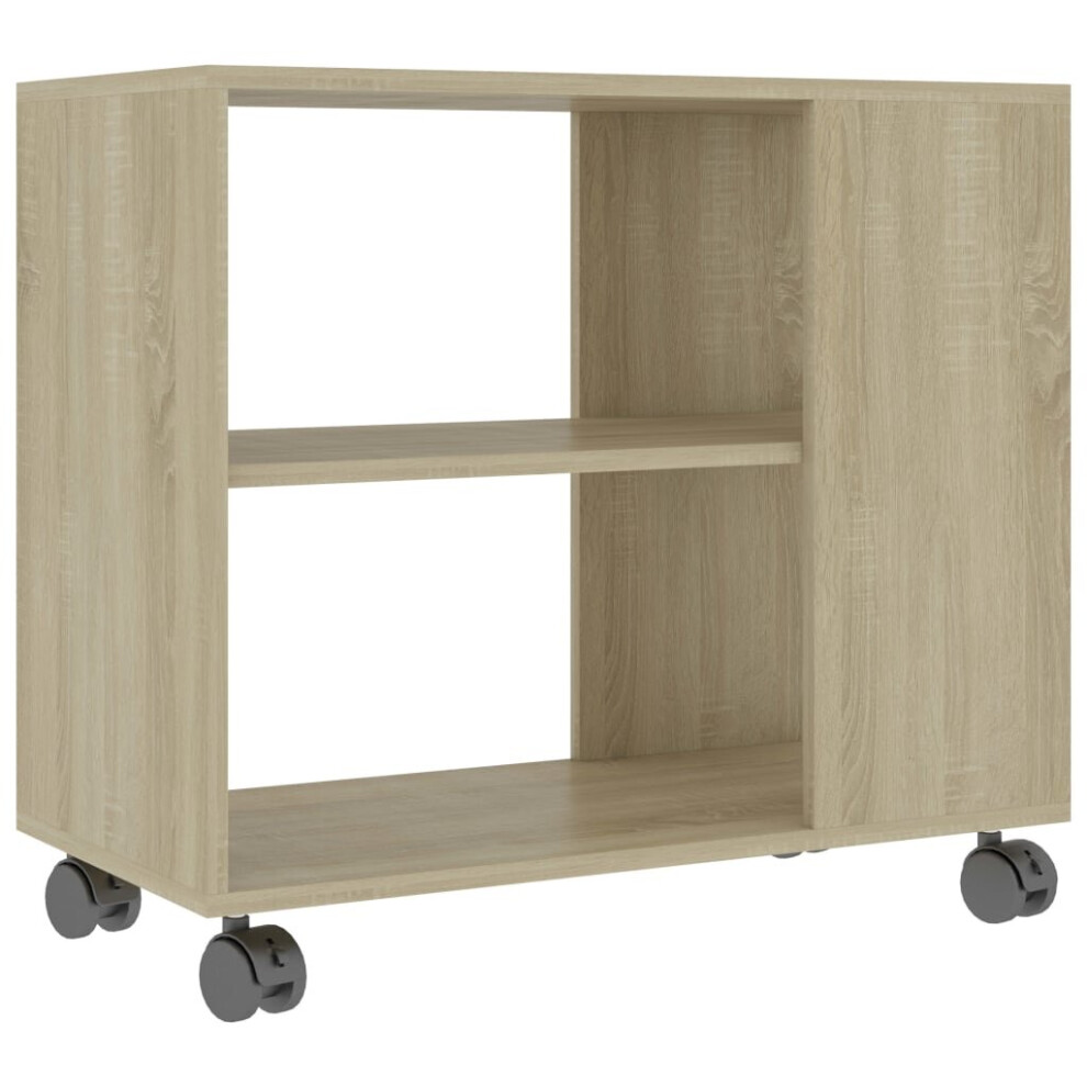 Vidaxl Side Table Sonoma Oak Engineered Wood Tea Accent Coffee Couch End Table