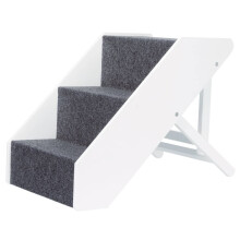 TRIXIE Pet Stairs Height Adjustable MDF Cat Dog Ladders Steps Non Slip Ramp