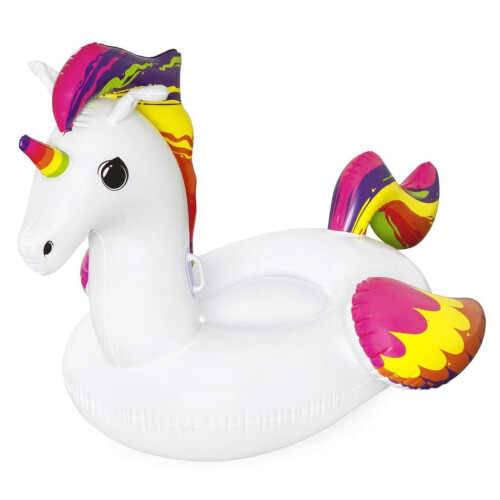 Bestway Pool Rider Supersized Unicorn Pool Float Inflatable Floating ...