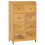 VidaXL vidaXL Kommode 55x30x90 cm Massivholz Teak 1
