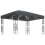 VidaXL vidaXL Pavillon mit LED-Lichterkette 3x4 m Anthrazit 1