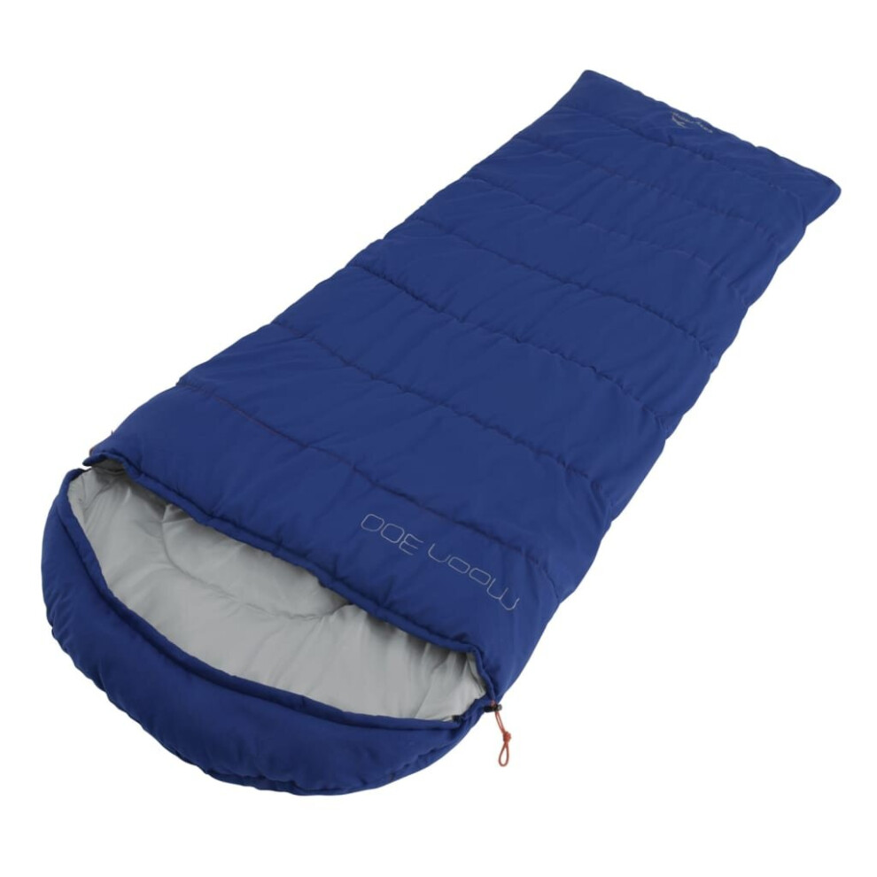 Easy Camp Sleeping Bag Zip Outdoor Camping Hiking Sleeping Bag Moon 300 Blue