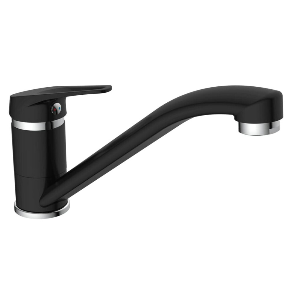 (Black) Eisl Kitchen Mixer Tap Sink Tap Kitchen Basin Tap Sink Faucet Speed-Chrome 9002560796493