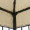 VidaXL vidaXL Pavillon mit LED-Lichterkette 3x4 m Cremeweiß 8
