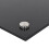 VidaXL vidaXL Kitchen Backsplash Black 80x60cm Tempered Glass Kitchen Wall Panel 5