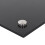 VidaXL vidaXL Kitchen Backsplash Kitchen Wall Panel Black 90 x 40 cm Tempered Glass 5