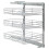 VidaXL vidaXL 3-Tier Pull-out Kitchen Wire Basket Silver 47x35x56cm Rack Organiser 9