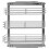 VidaXL vidaXL 3-Tier Pull-out Kitchen Wire Basket Silver 47x35x56cm Rack Organiser 5