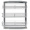VidaXL vidaXL 3-Tier Pull-out Kitchen Wire Basket Silver 47x25x56cm Rack Organiser 5