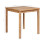 VidaXL vidaXL Gartentisch 80x80x77 cm Massivholz Teak 4