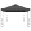 VidaXL vidaXL Pavillon mit LED-Lichterkette 3x4 m Anthrazit 8