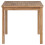 VidaXL vidaXL Gartentisch 80x80x77 cm Massivholz Teak 2
