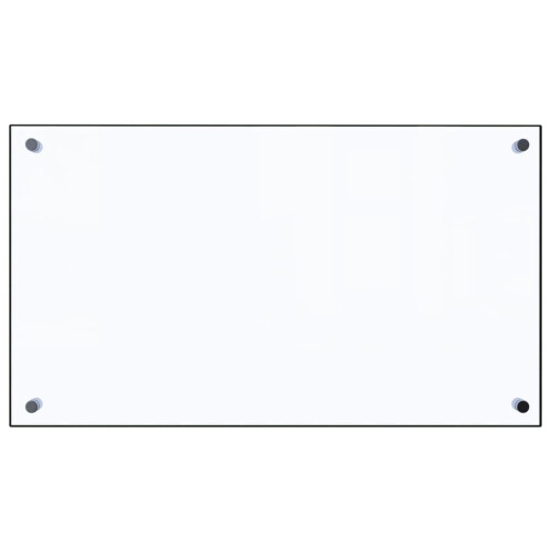 VidaXL vidaXL Kitchen Backsplash Wall Panel Transparent 70 x 40 cm Tempered Glass 1