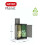 Keter Keter Recycling-Schrank Planet grau und schwarz 445043 8
