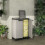 Keter Keter Recycling-Schrank Planet grau und schwarz 445043 4