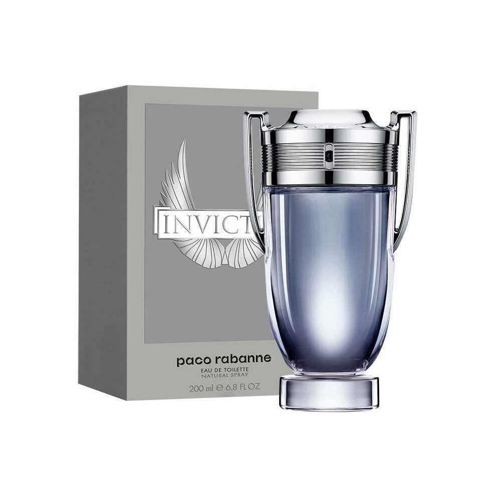 Paco Rabanne Invictus Eau de Toilette Spray For Men 200 ml