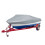vidaXL 2x Boat Covers Grey Length 519-580cm Width 294cm Canvas Storage Canopy 3