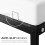 House of Home (Single, Black) Extra Strong Platform Bed Frame -  Heavy Duty Support, Easy Assembly 6