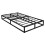 House of Home (King, Black) Extra Strong Platform Bed Frame -  Heavy Duty Support, Easy Assembly 3