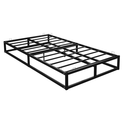 House of Home (King, Black) Extra Strong Platform Bed Frame -  Heavy Duty Support, Easy Assembly 2