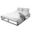 House of Home (Double, Black) Extra Strong Platform Bed Frame -  Heavy Duty Support, Easy Assembly 2
