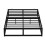House of Home (Double, Black) Extra Strong Platform Bed Frame -  Heavy Duty Support, Easy Assembly 6