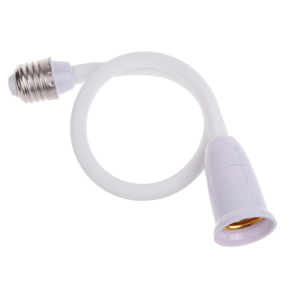 (0.5m) Flexible Light Bulb Lamp Socket Adapter Extender/Adjustable Bulb Socket Extension Light Fixtures LED Light Stand